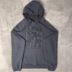 Official Taylor Swift The Eras Tour Charcoal Graphic Print Hoodie Merch-Men's M